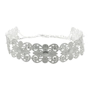 Wide Filigree Choker Necklace - Lucy Ashton Jewellery